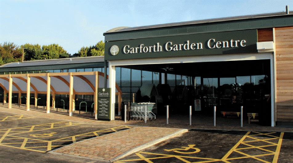 Klondyke Garforth Garden Centre entrance